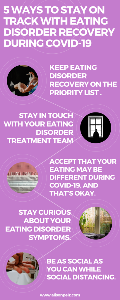 5 Ways to Stay on Track With Eating Disorder Recovery During COVID-19